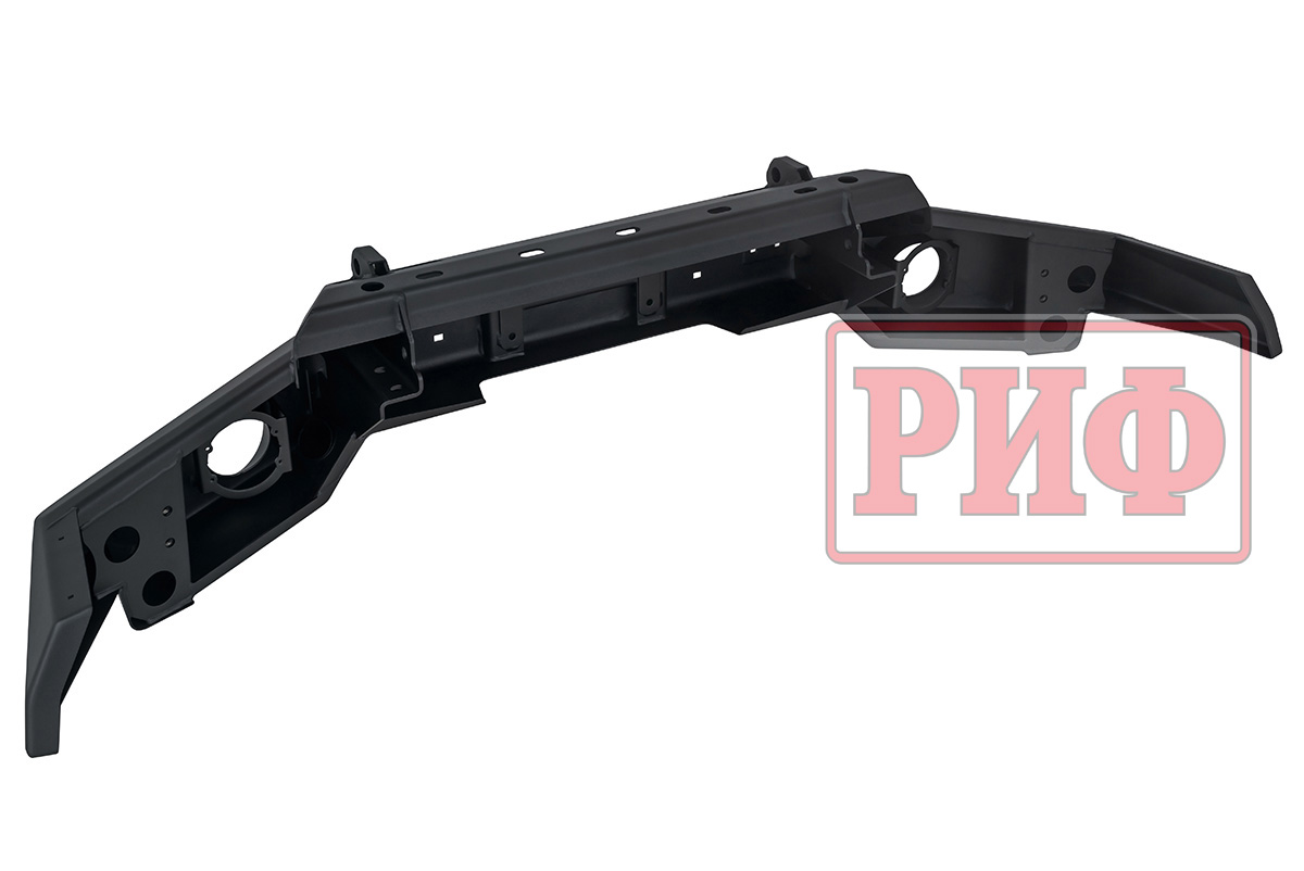 Бампер РИФ силовой передний для ГАЗ Соболь NN 4x4 под штатные фары, стандарт