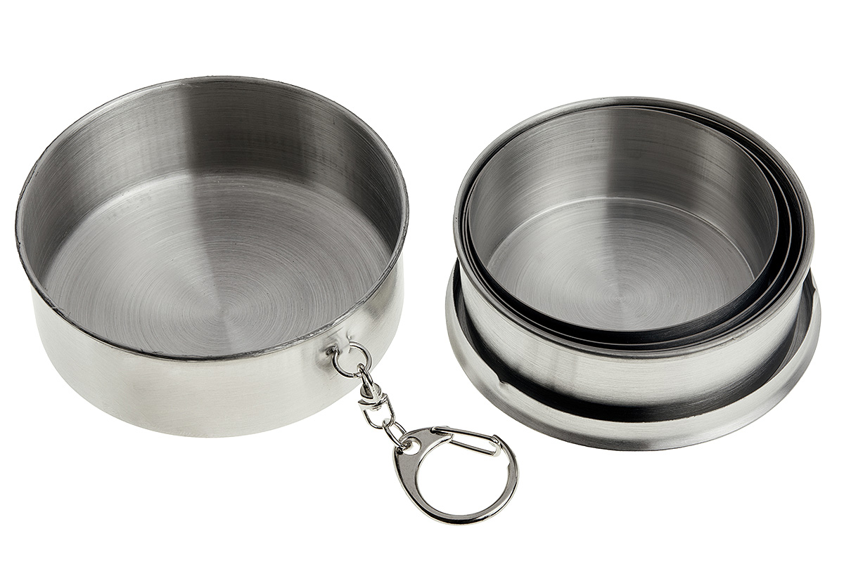 Стакан складной TOURIST,"Дружба" 250 мл, нержавенющая сталь