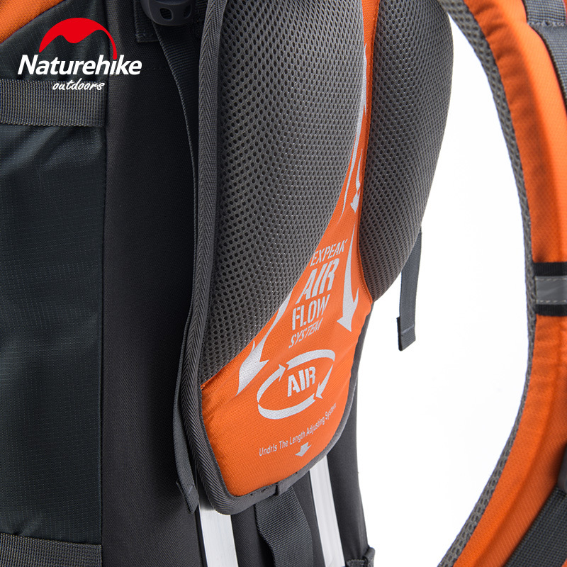 Рюкзак туристический Naturehike 70 л, оранжевый