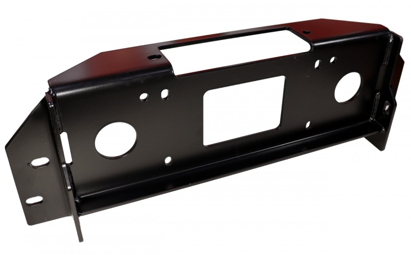 Площадка под лебедку в штатный бампер УАЗ Патриот после 2015 г.в под ролики