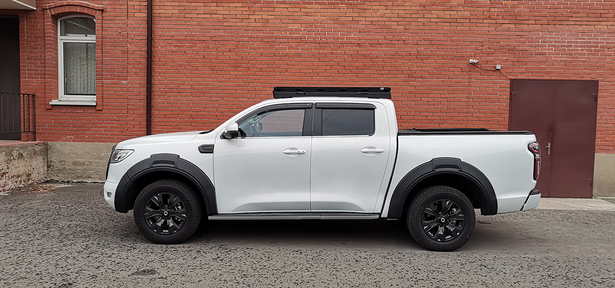 Багажник экспедиционный (платформа) алюминиевый РИФ 1250x1420 мм Great Wall Poer (с крепежом)