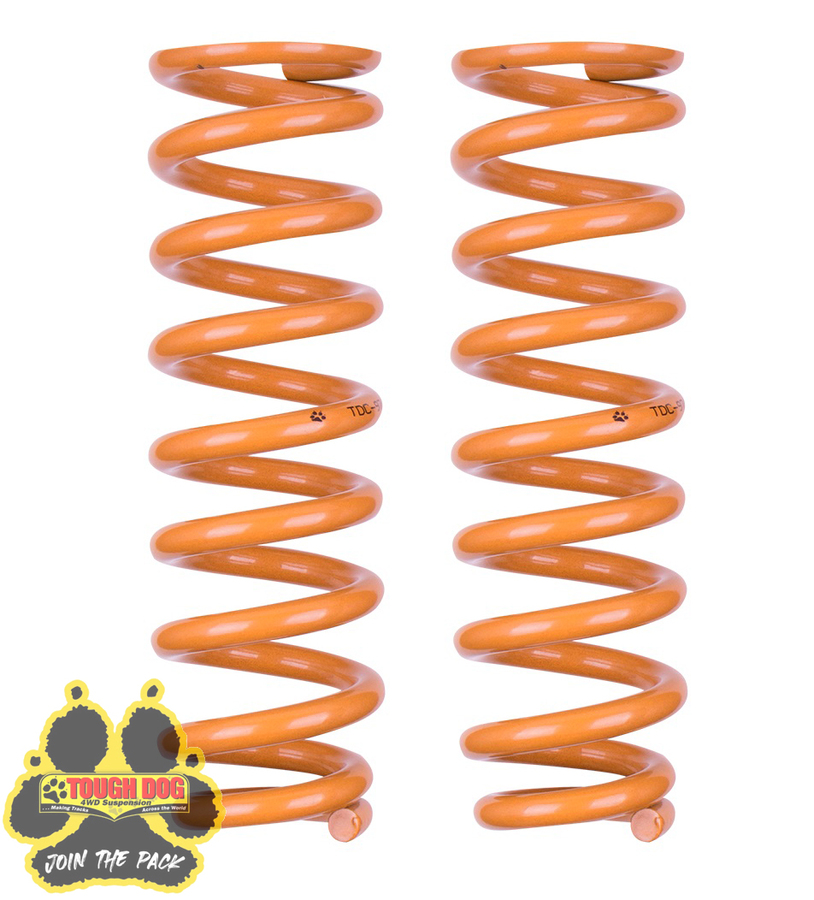 Пружины передние усиленные Tough Dog для Toyota Land Cruiser 200, без лифта, +50кг