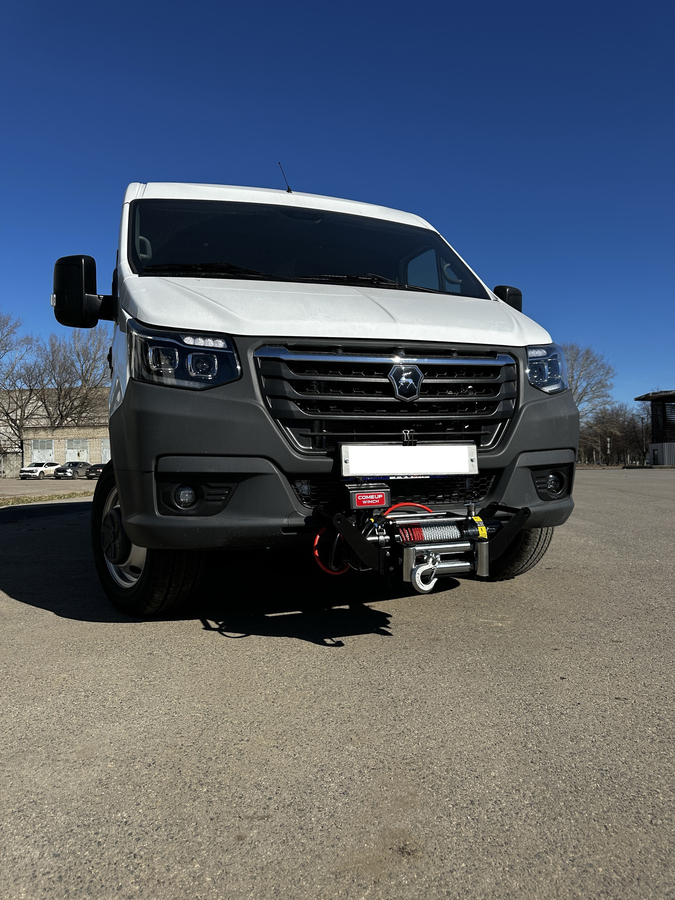 Фаркоп передний под съемную лебедку для ГАЗ Соболь NN 2023-