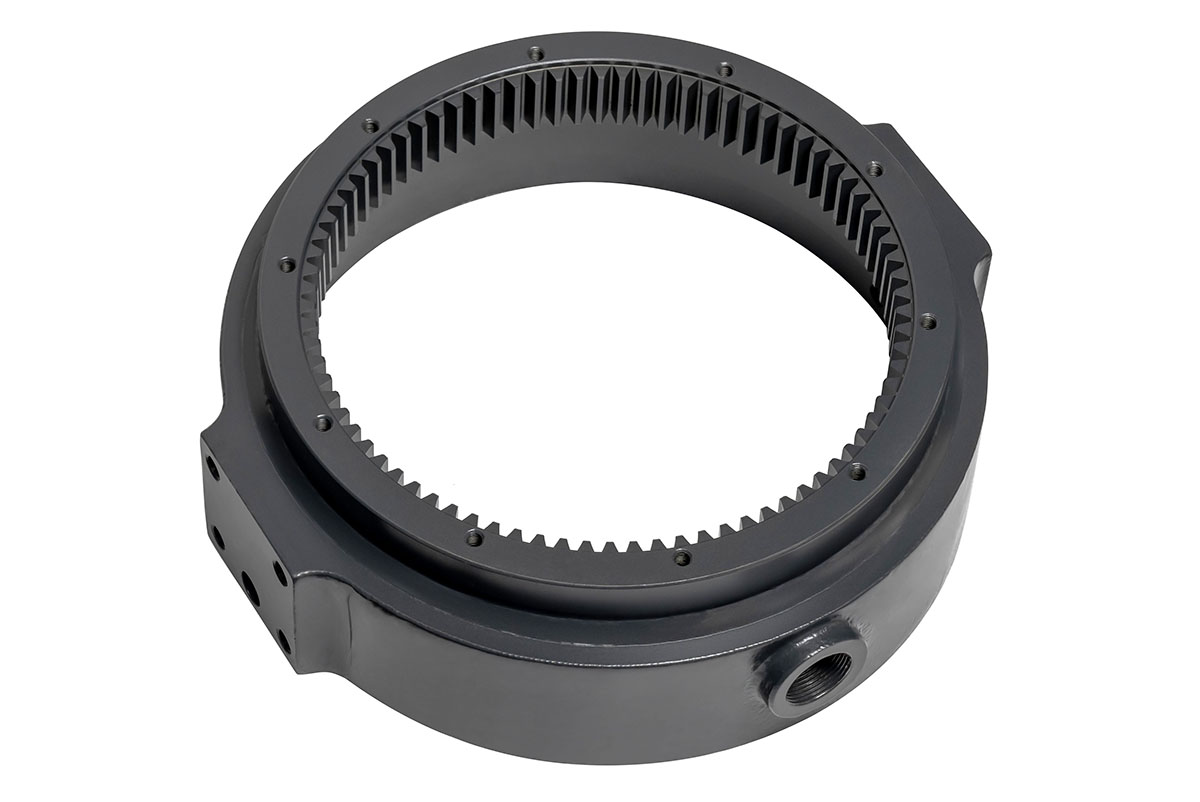 Станина крепления редуктора гидравлической лебёдки Runva HWH080