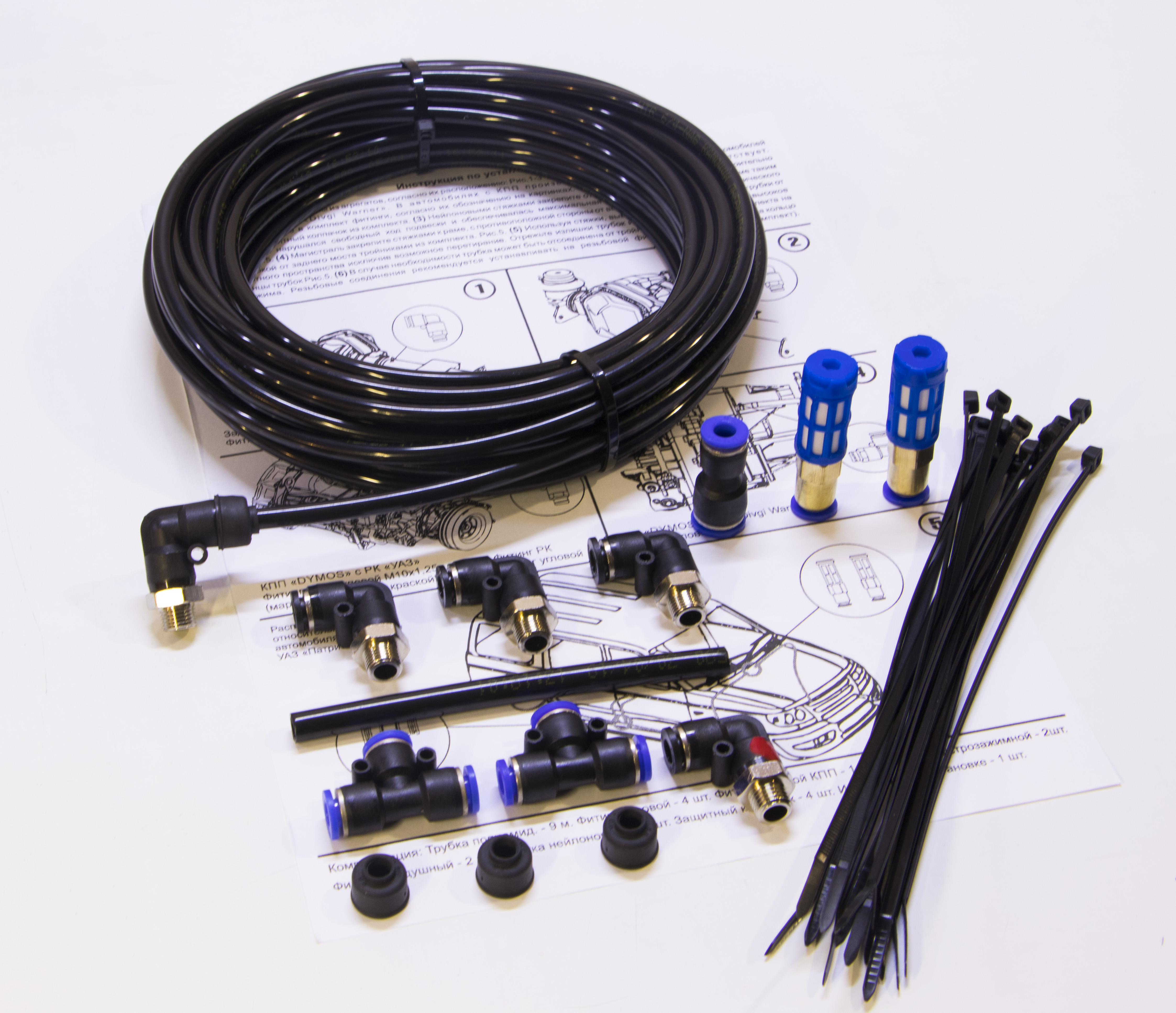 Комплект вывода сапунов для а/м  УАЗ «ECO+АКПП»