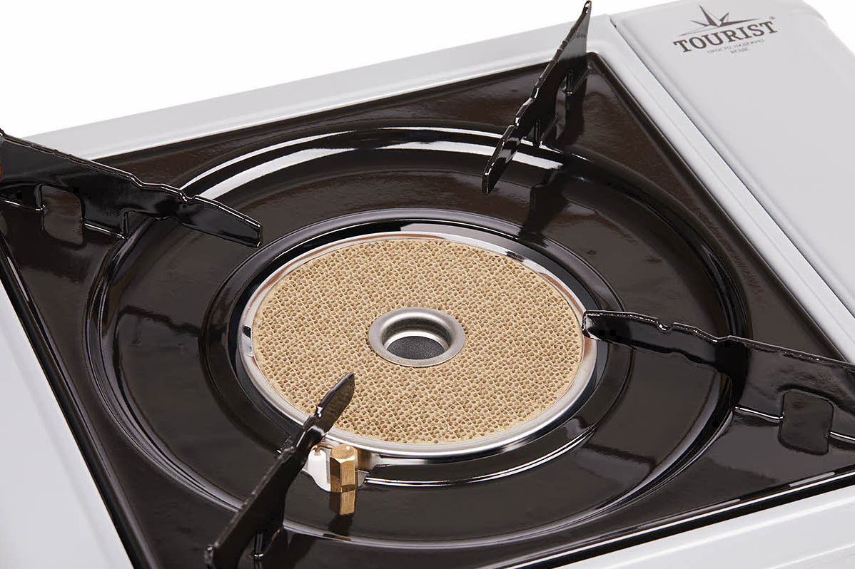 Плита газовая TOURIST KERAMIK GURU, портативная, керамическая, в кейсе