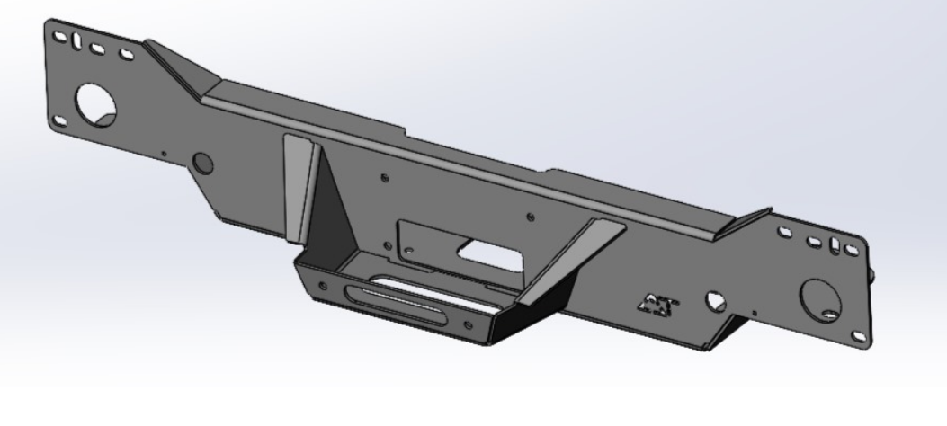Установочный комплект лебедки RAM 1500 (DT) AT37 (2018-2025)