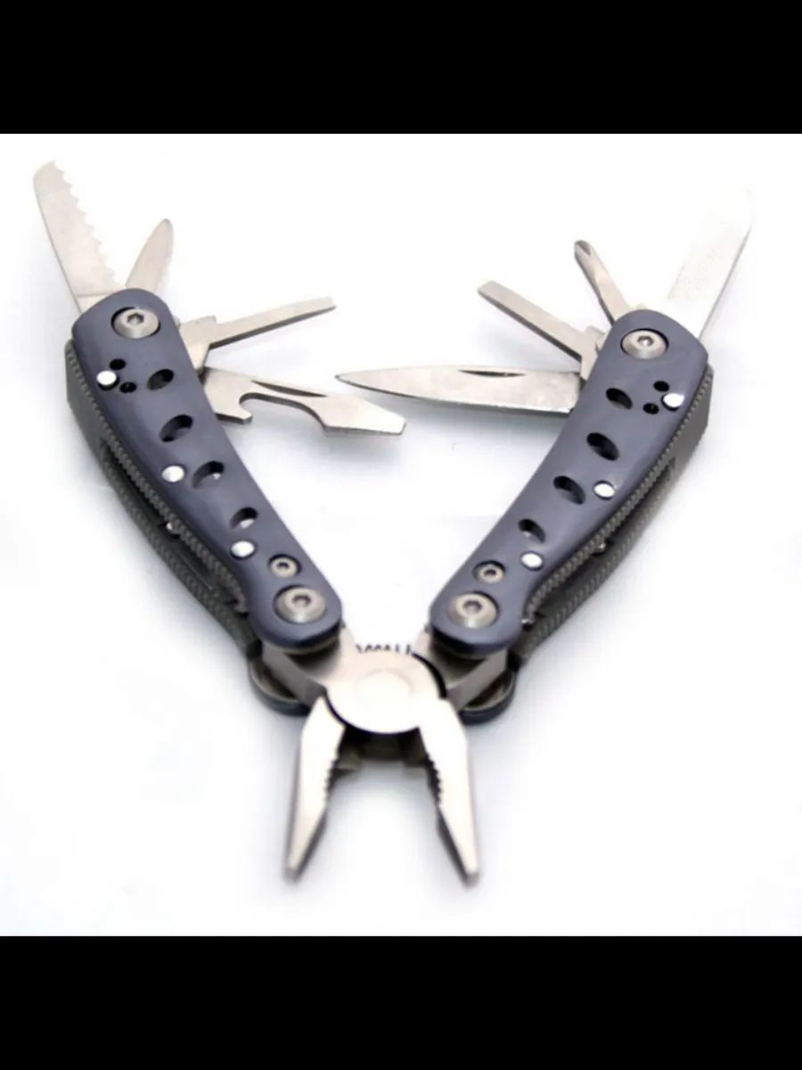 Мультитул Ganzo G2019S, 11 предметов, цв.синий