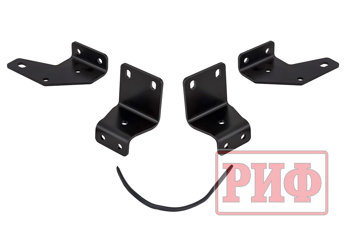 Фаркоп РИФ передний (переходник) для съёмной лебедки в штатный бампер Toyota Fortuner 2015+