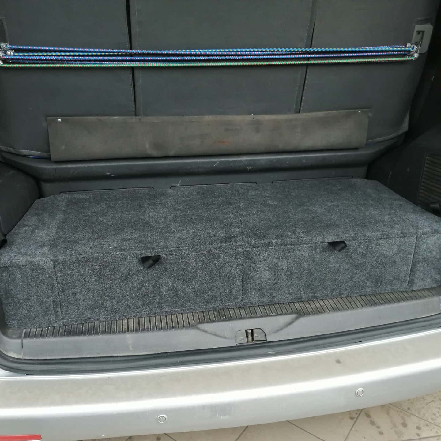 Органайзер в багажник "Экспедиция" для Volkswagen Multivan/Caravelle (T5)