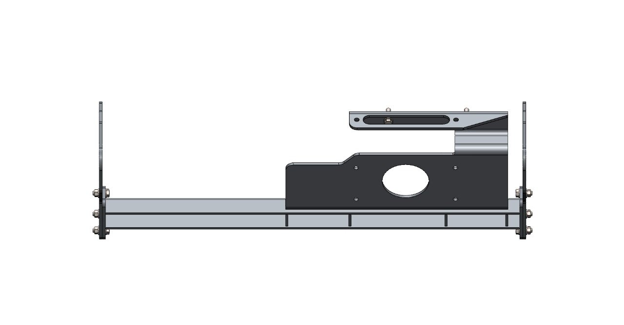 Площадка под лебёдку / установочный комплект задней лебедки TUNDRA (2022 - )
