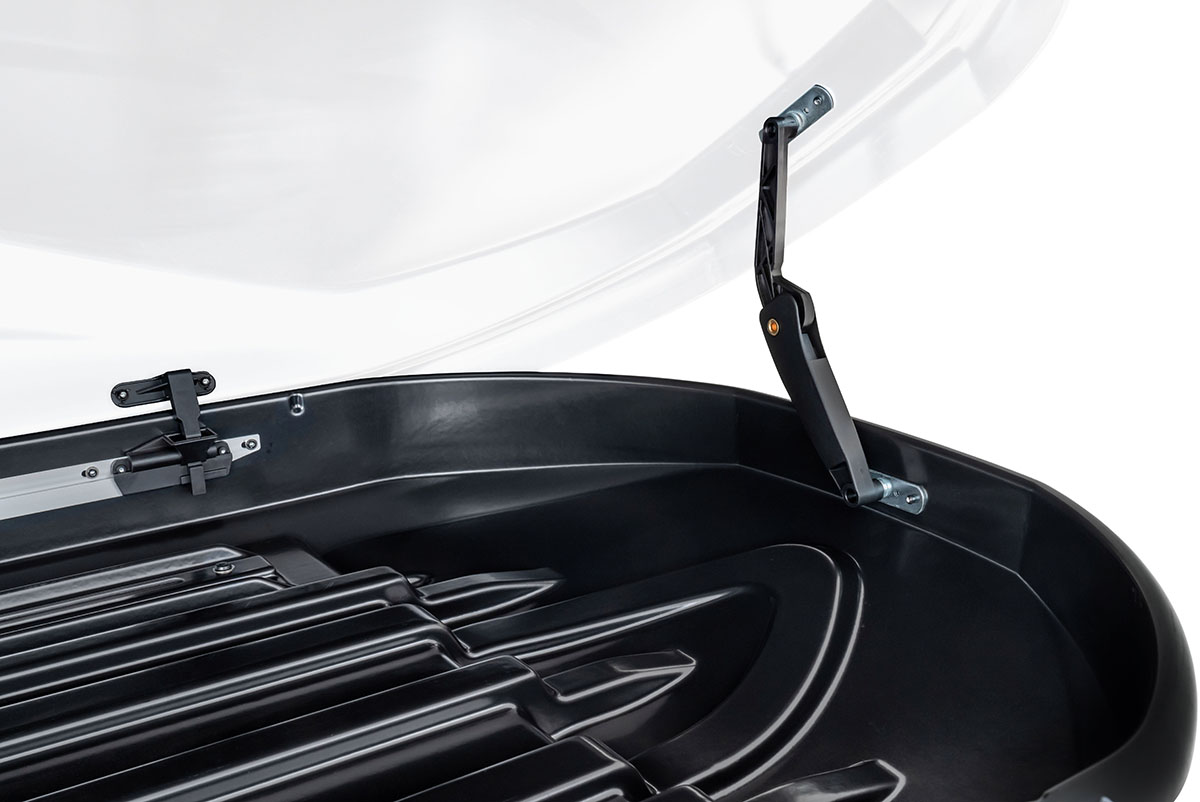 Бокс автомобильный на крышу Pentair PYTHON 400L белый глянец, двусторонний