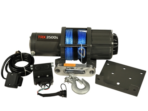 Лебедка для квадроцикла 4REVO LX-S3500 12V (синтетический трос)