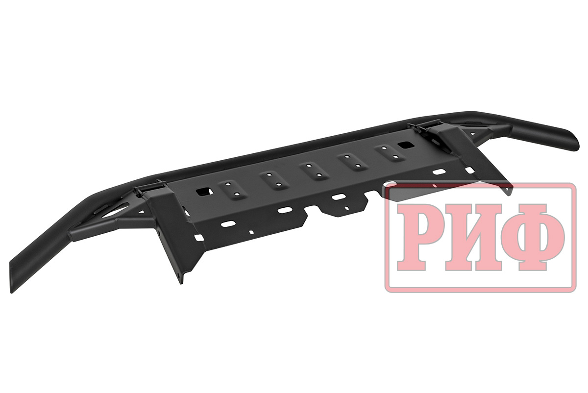 Бампер РИФ силовой передний/защита штатного бампера Changan Hunter Plus c защитой радиатора (устанавливается только с площадкой RIFF70-30000)