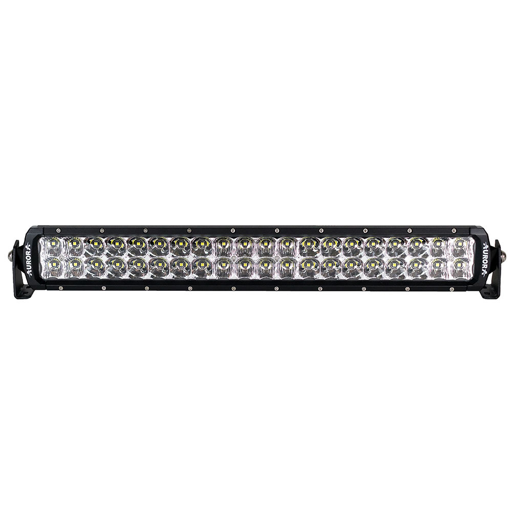 фара комбинированного света AURORA 80 диодов 400 W, прямая