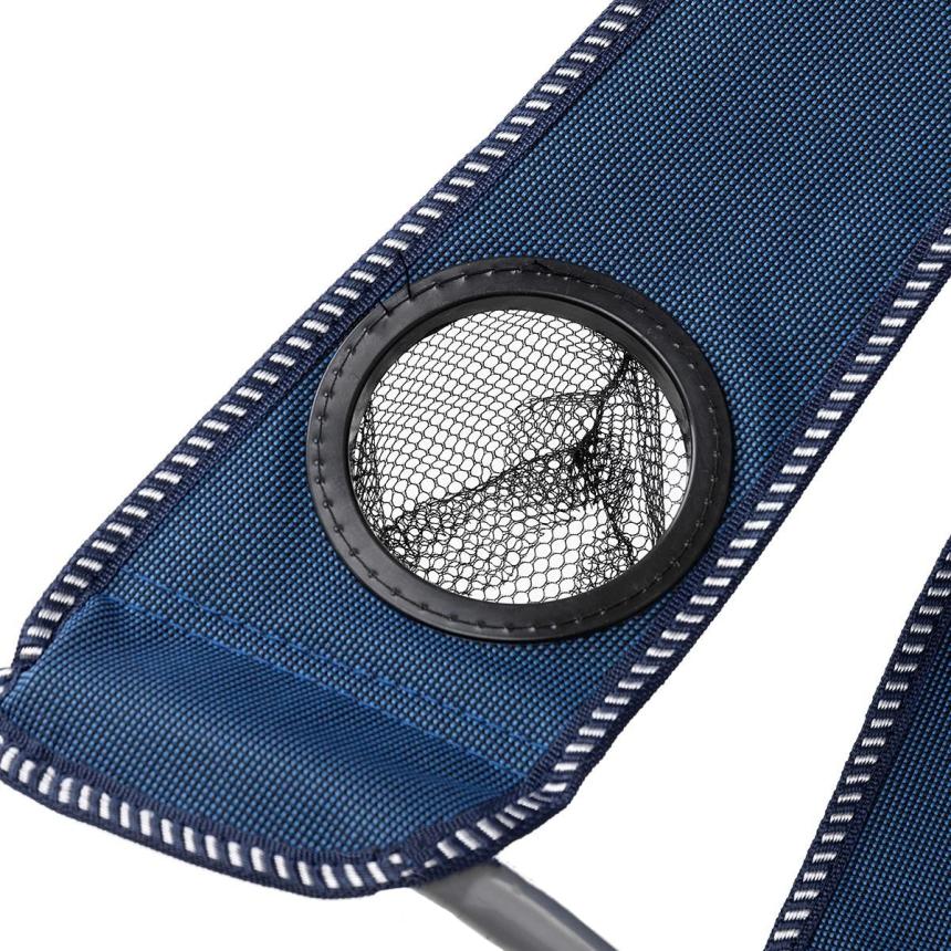 Кресло NISUS складное, 100 кг. синее