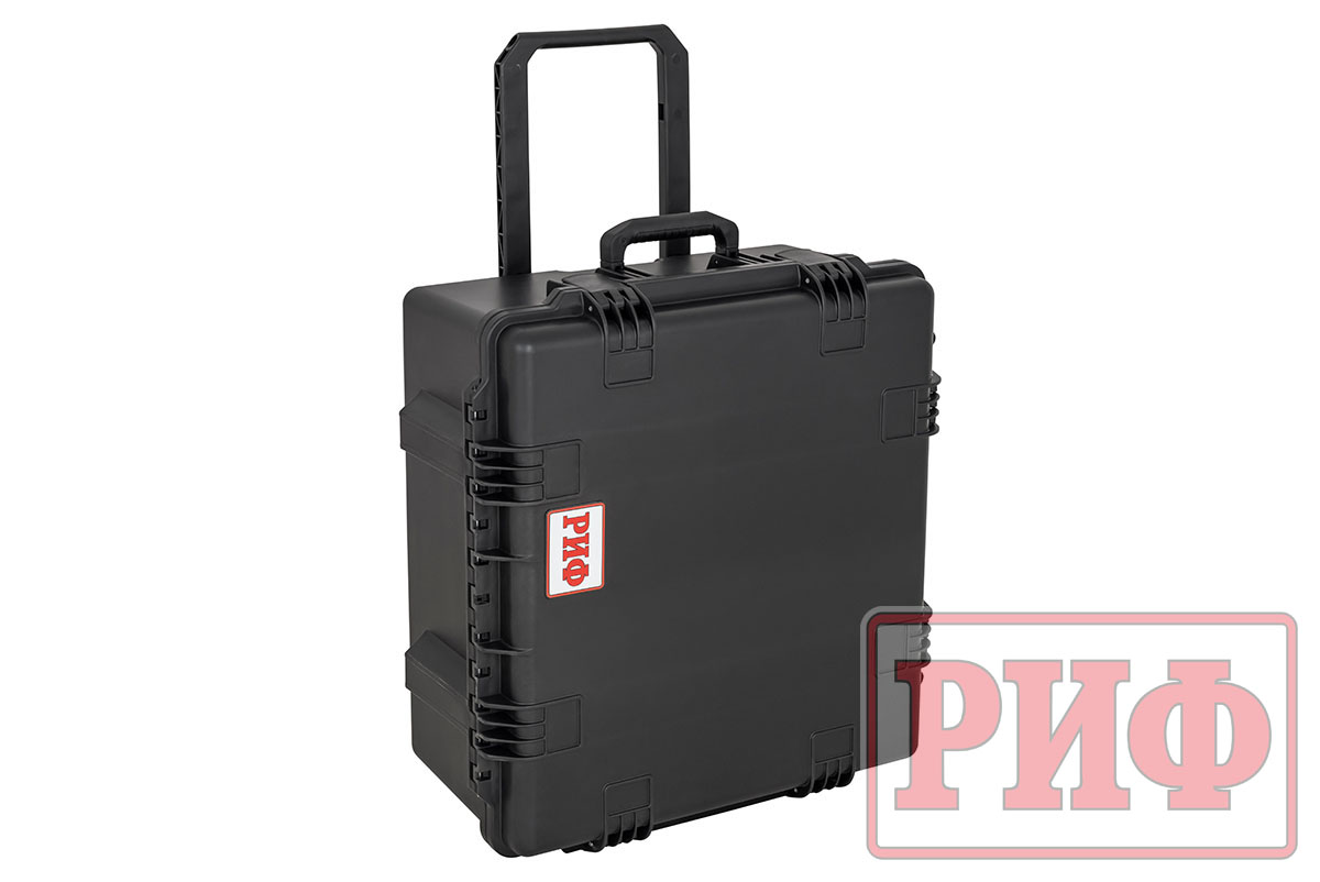 Кейс защитный ударопрочный РИФ 632x602x333 мм на колесах с телескопической ручкой IP67