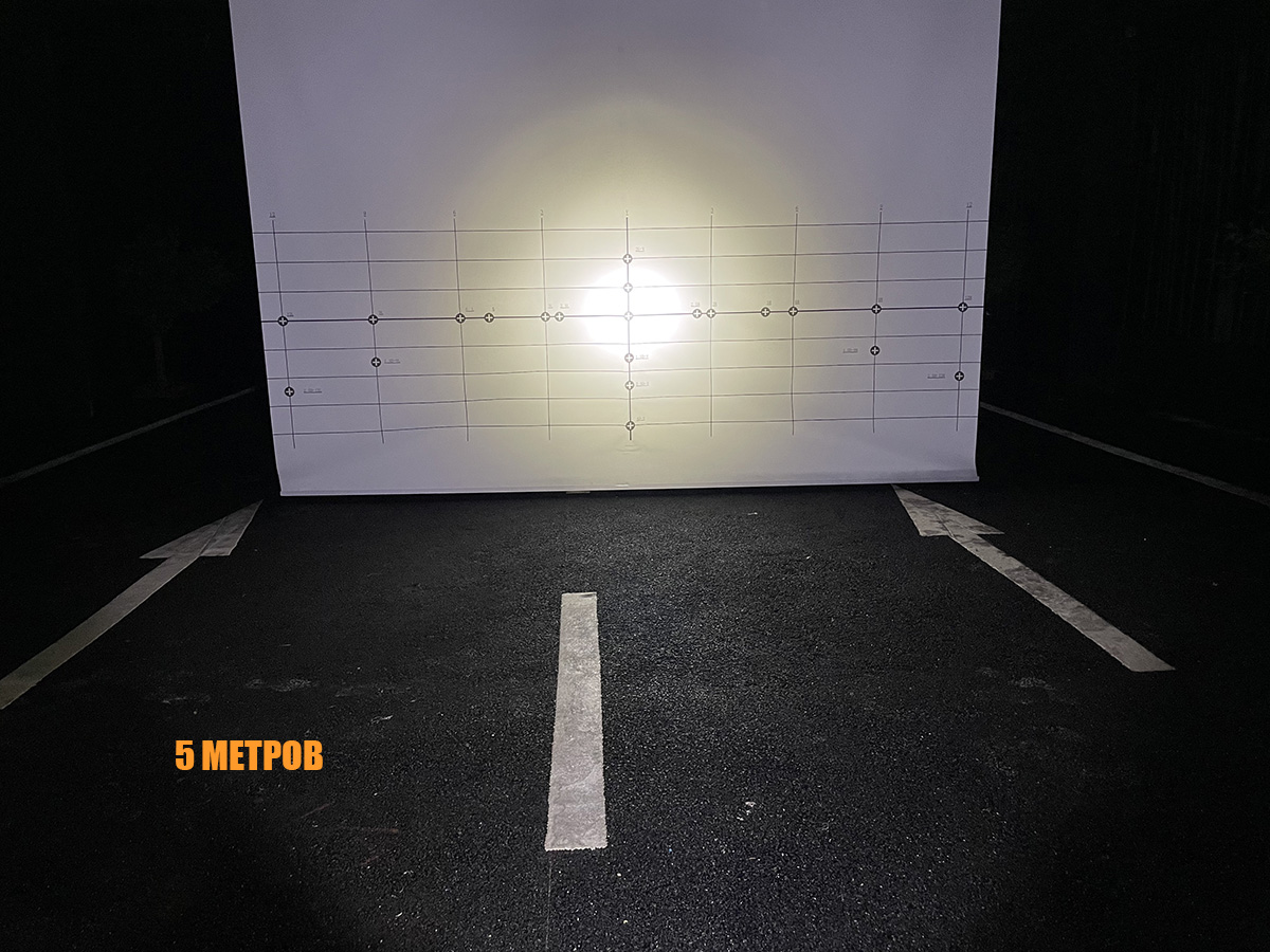 Светодиодная фара водительского света РИФ 160 мм 30W LED