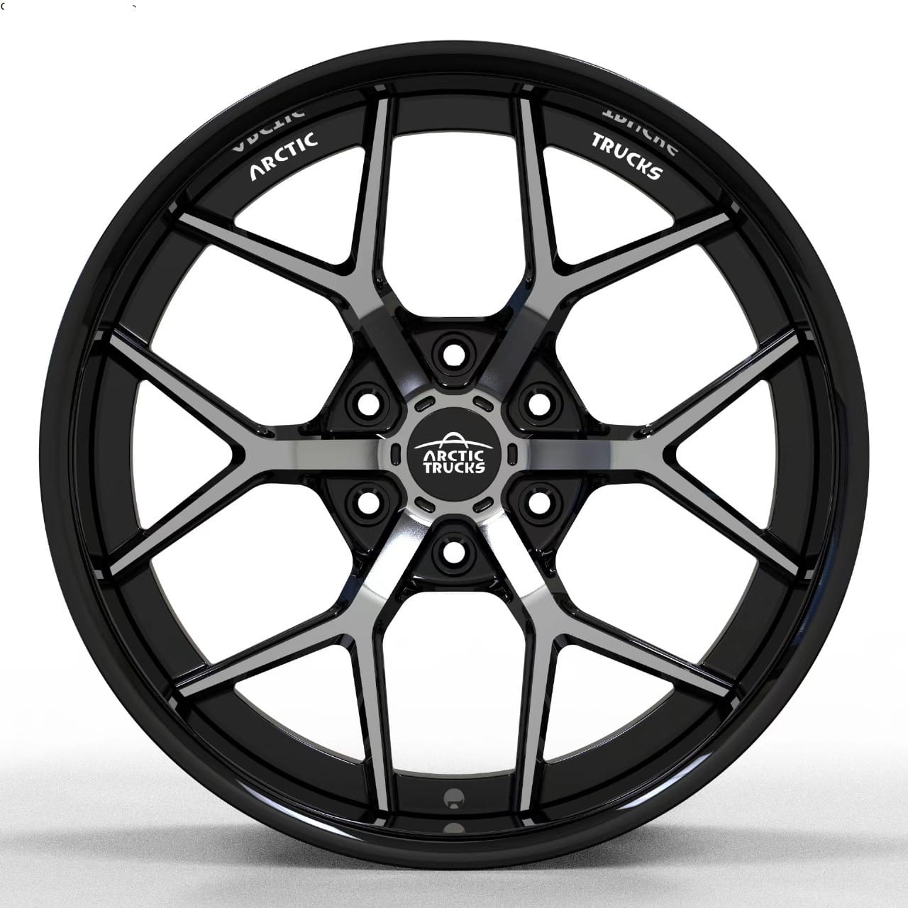 Кованые диски  SK021 R20 J10 ET-25 5*120 DIA 72.6 черные с полировкой