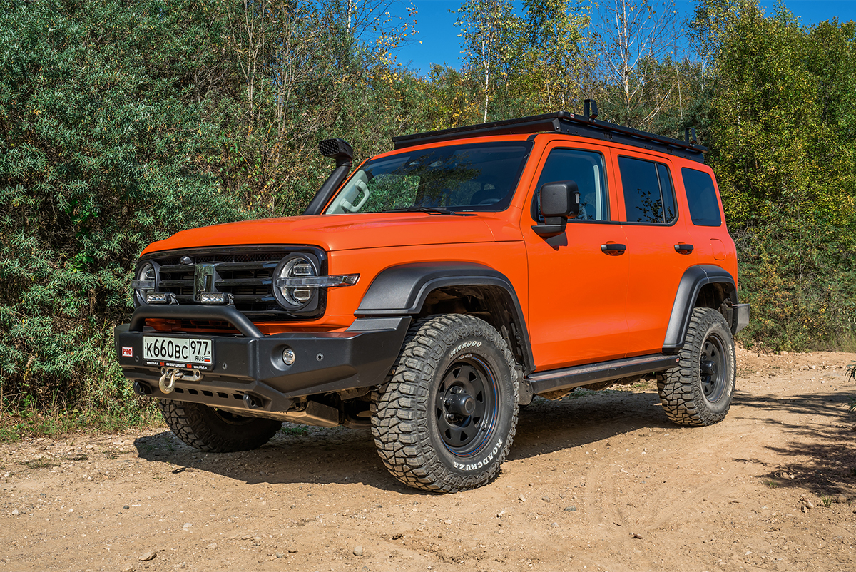 Багажник экспедиционный (платформа) алюминиевый РИФ 1350x2080 мм для TANK 300 (с крепежом)