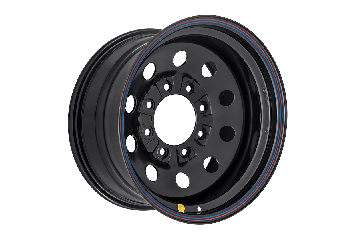 Диск усиленный Ford F250 стальной черный 8x170 9xR17 d124.7 ET-20 (уценка)