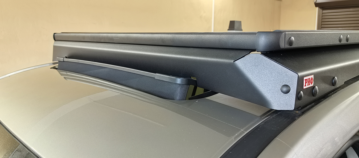 Багажник экспедиционный (платформа) алюминиевый РИФ 1150x2080 мм для TANK 500 с панорамной крышей (с крепежом)