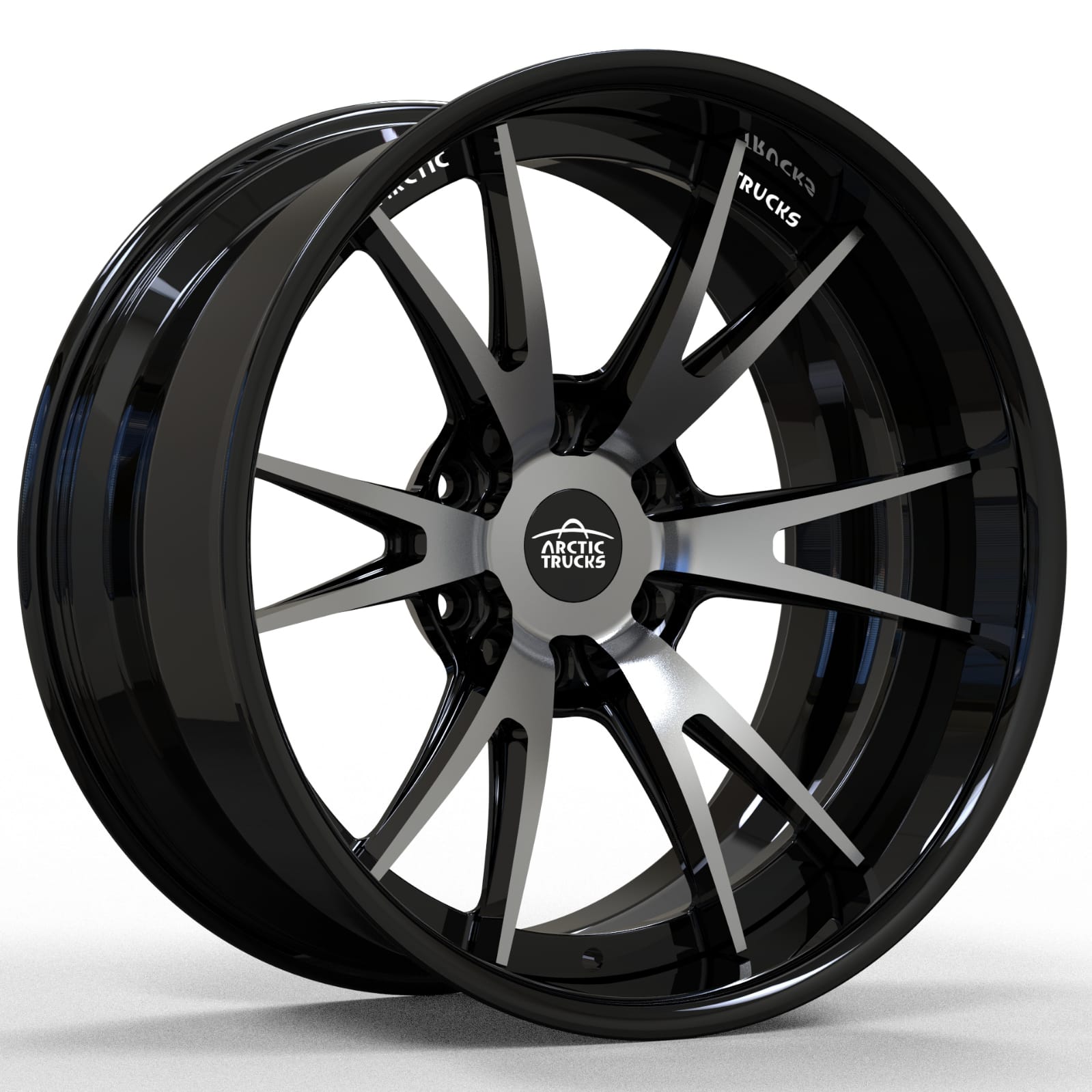 Кованые диски SK021 20  Х 10 ET-25 6 Х 139,7  *95,1 d черный с полировкой