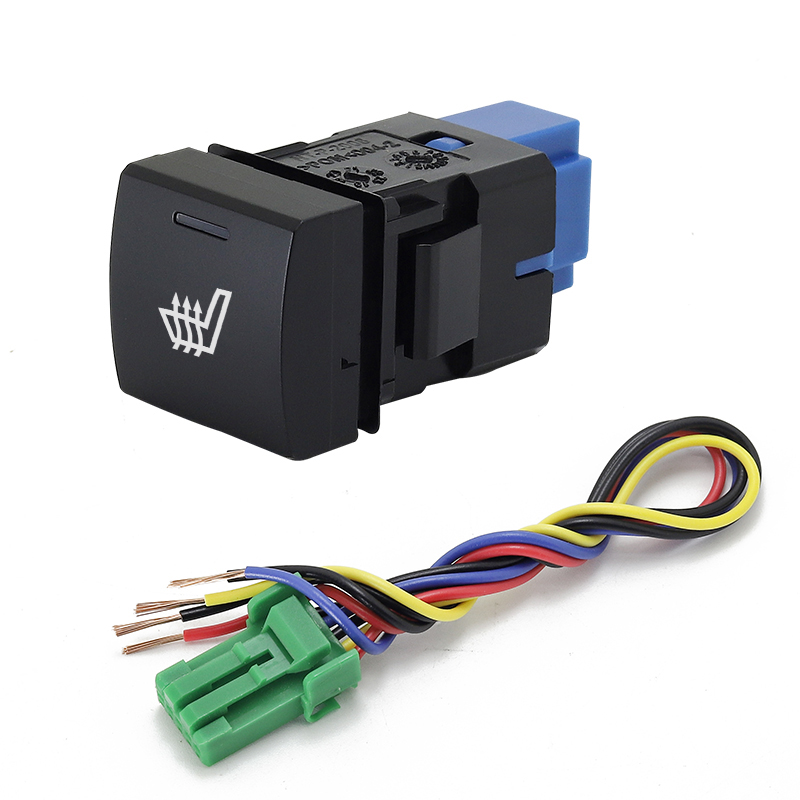 Кнопка ВКЛ/ВЫКЛ, голубой, подогрев сидений TOYOTA 22x22