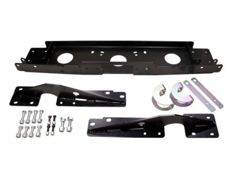 Площадка для установки лебедки в штатный бампер Ваз-2121 (Нива)