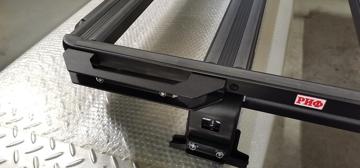 Ручки к алюминиевому багажнику (платформе) РИФ (к-т 2 шт.)