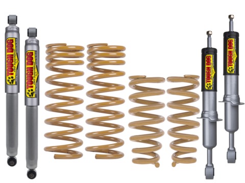 Лифт-комплект усиленной подвески Tough Dog для Toyota Land Cruiser 200, средняя постоянная нагрузка 300-500 кг к ПСМ