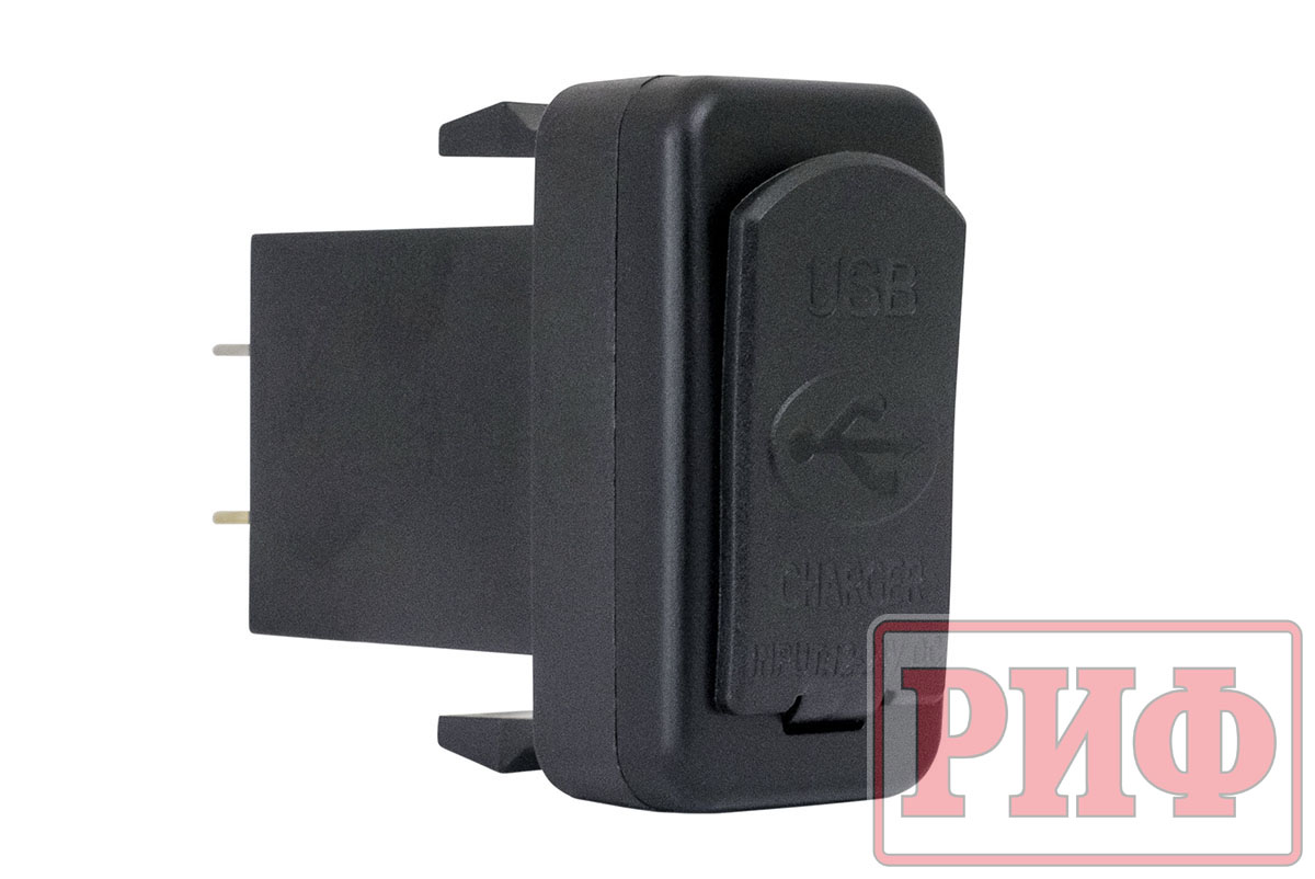 Розетка USB 2 QC 3.0 для Toyota 40x20