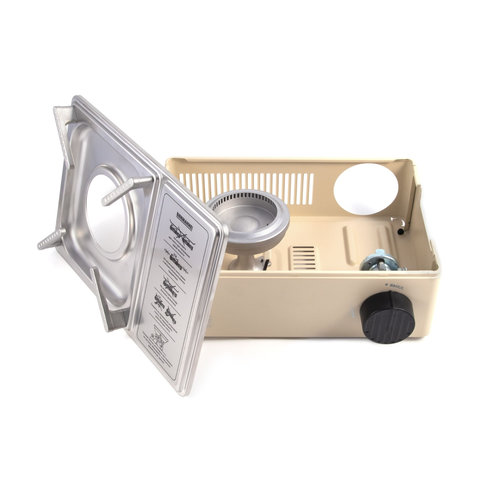 Плита газовая портативная СЛЕДОПЫТ "Premium-CUBIC"