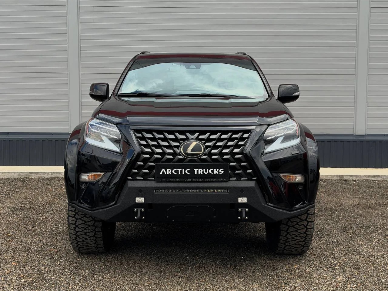 бампер силовой передний GX460 короткий АТ35