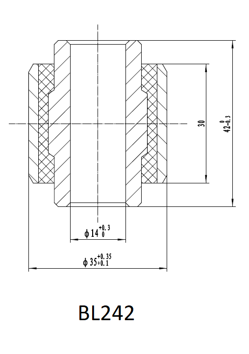 Втулка переднего амортизатора РИФ SA242