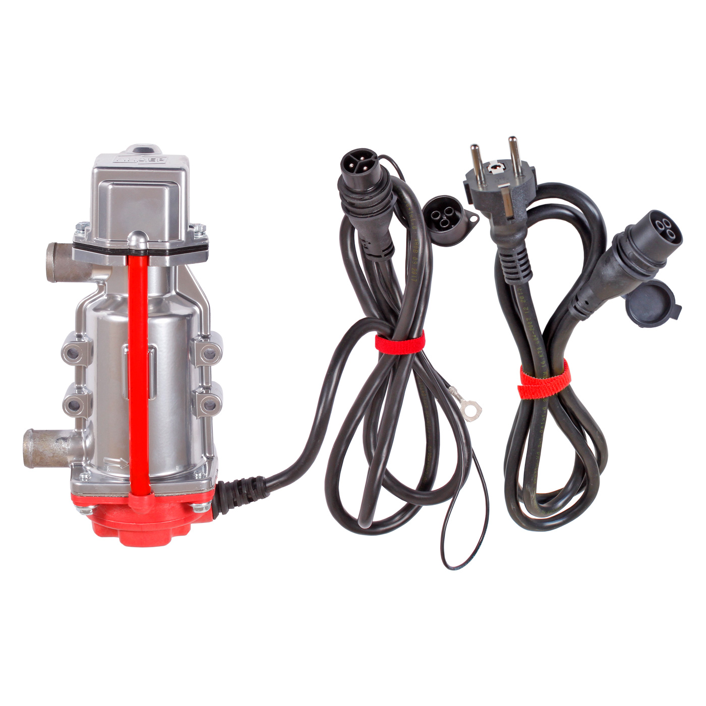 Подогреватель двигателя Северс+ Премиум с помпой 2 кВт выходы 20мм, бамперный ра