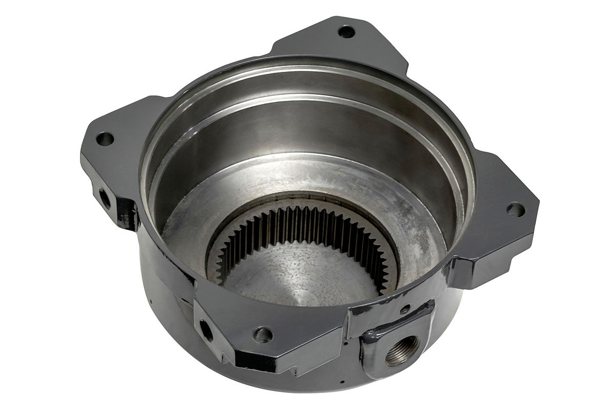 Станина крепления редуктора гидравлической лебёдки Runva HWN15000