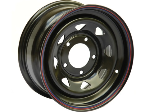 Диск колесный стальной штампованный ORW 69B, 5x139.7, 15x8, ET0, ЦО 110, черный