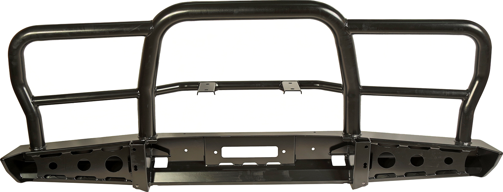 Бампер передний универсальный усиленный с трубным кенгурином для УАЗ Hunter РИФ