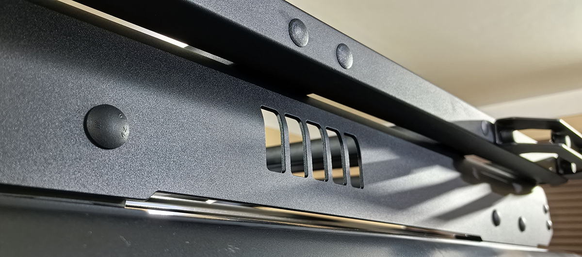 Багажник экспедиционный (платформа) алюминиевый РИФ 1300x2080 мм для Haval H9 2024+ (с крепежом)