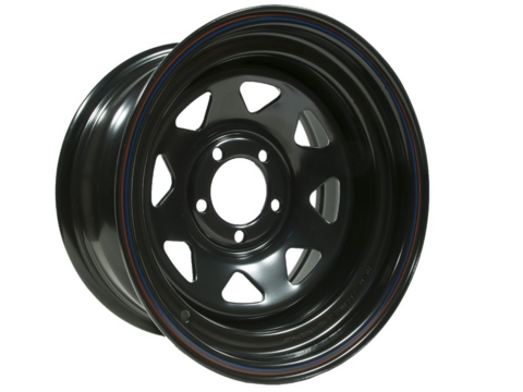 Диск колесный стальной штампованный ORW 32B, 5x114.3, 15x8, ET-19, ЦО 84, черный