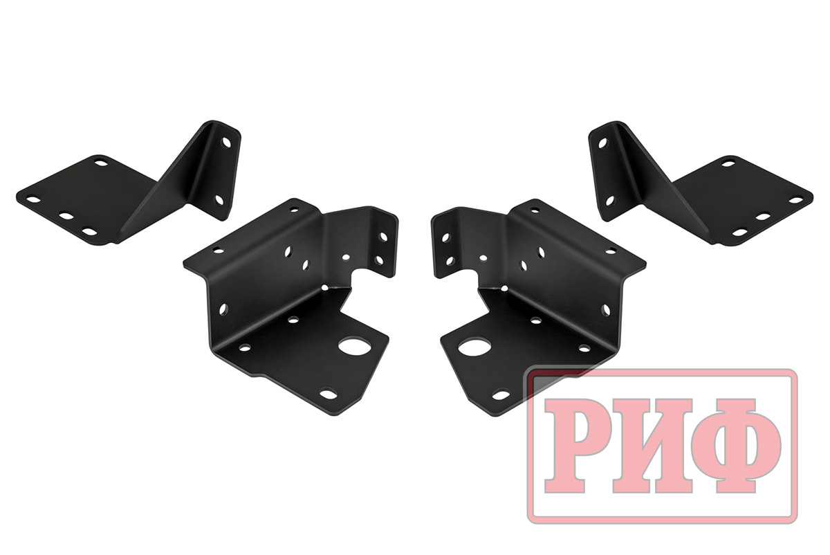 Площадка РИФ под лебёдку с защитой радиатора в штатный бампер RAM 1500 Rebel 2024+
