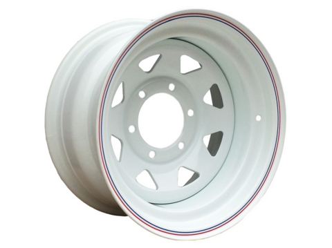 Диск колесный стальной штампованный ORW 13W, 6x139.7, 16x7, ET30, ЦО 110, белый