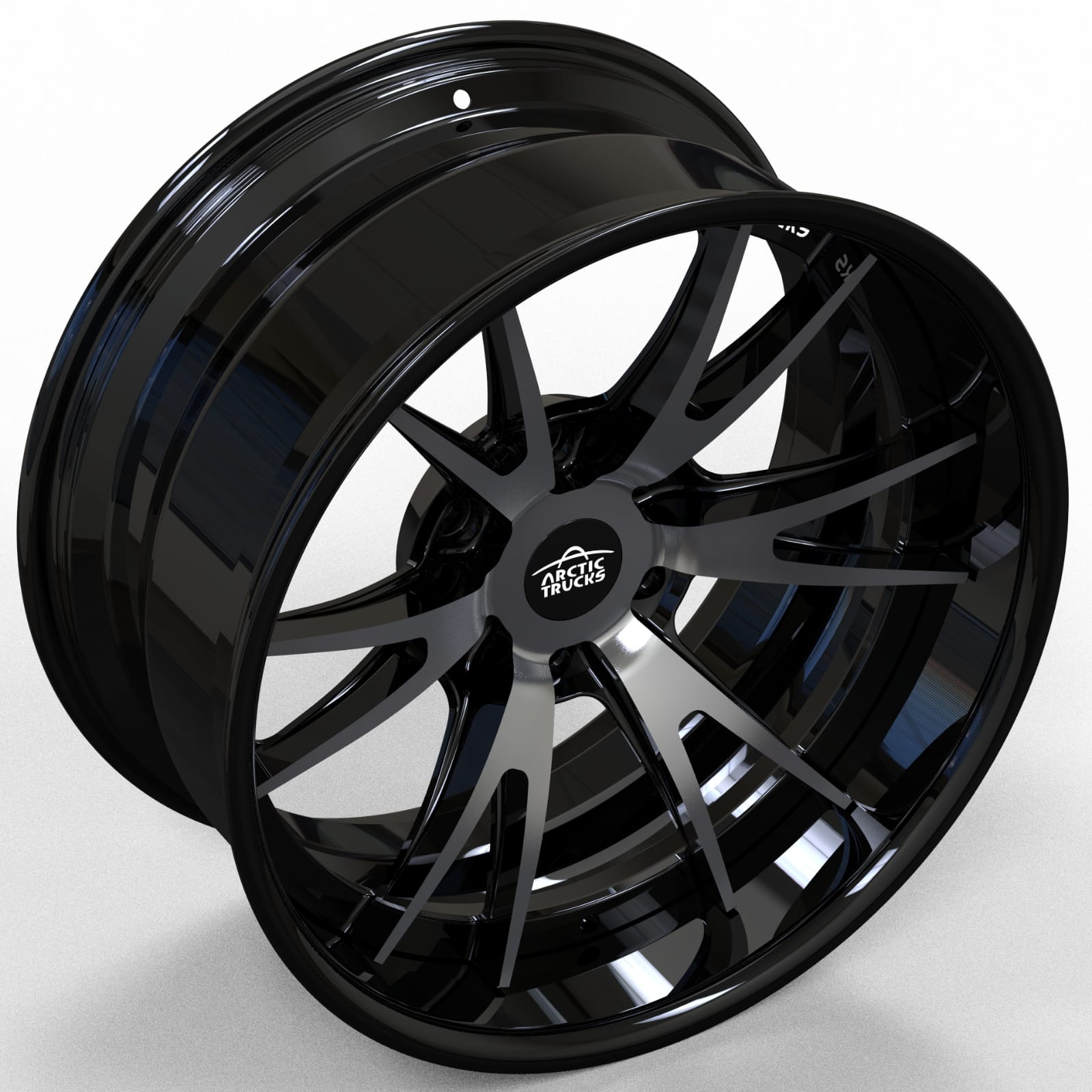 Кованые диски SK021 20  Х 10 ET-25 6 Х 139,7  *95,1 d черный с полировкой