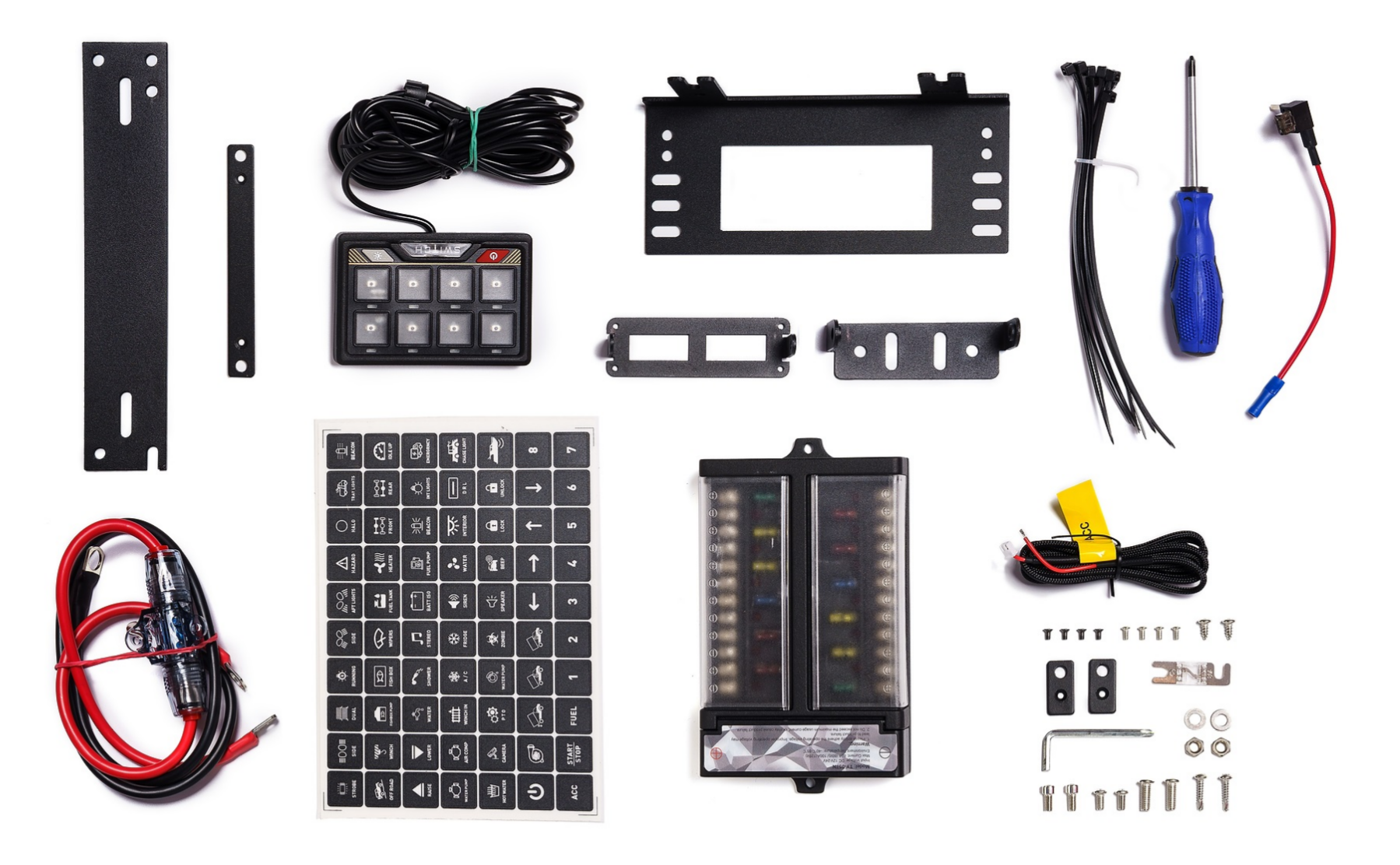 Блок управления на 8 каналов RGB + приложение