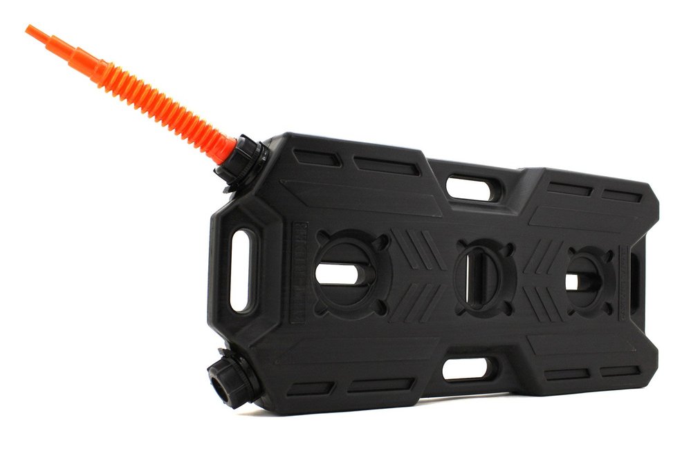 Канистра экспедиционная ART-RIDER 15 л. Две горловины (Черная)