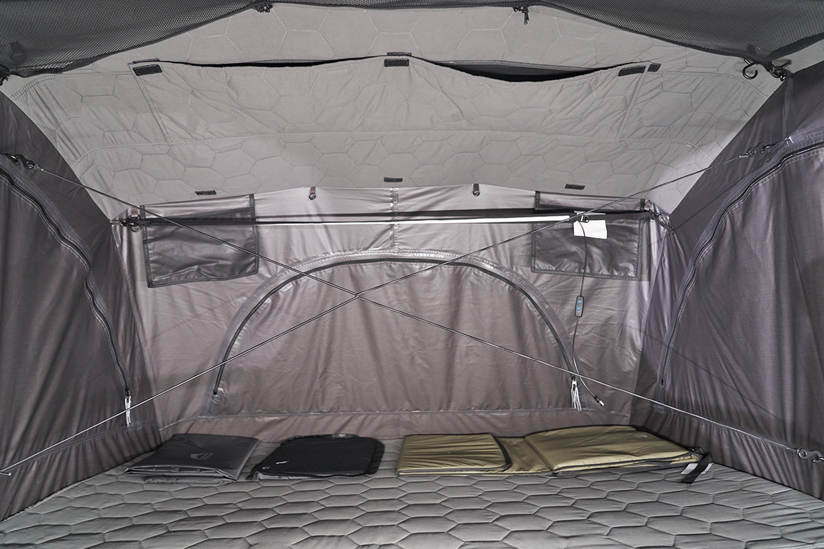 Палатка на крышу автомобиля Wild Land Wild Cruiser 160 Pro ECO