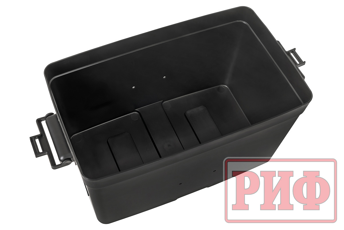 Бокс аккумуляторный 2xUSB, 1x12В, вольтметр с индикацией (424х251х306 мм)