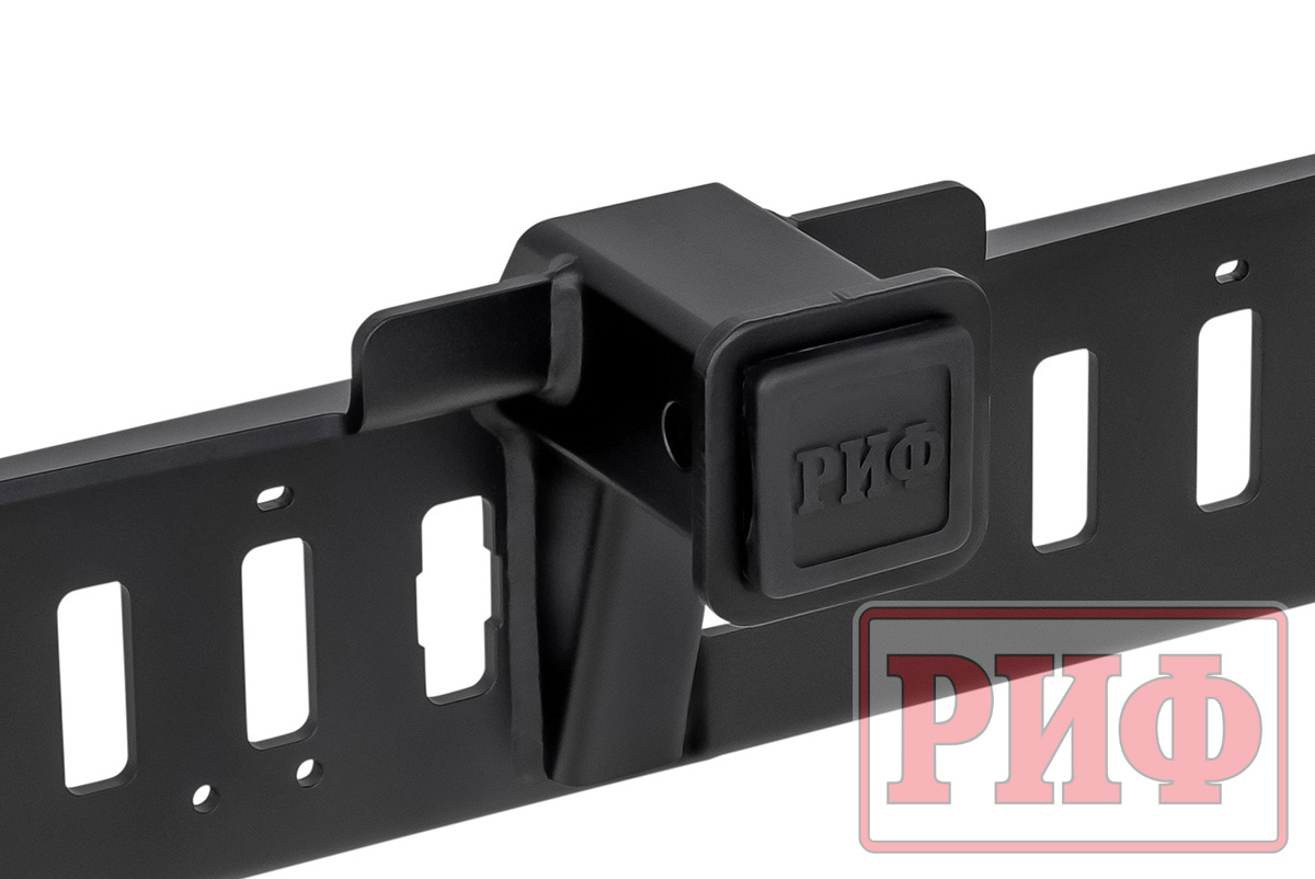 Фаркоп РИФ передний (переходник) для съёмной лебёдки с защитой радиатора на ГАЗ Соболь NN