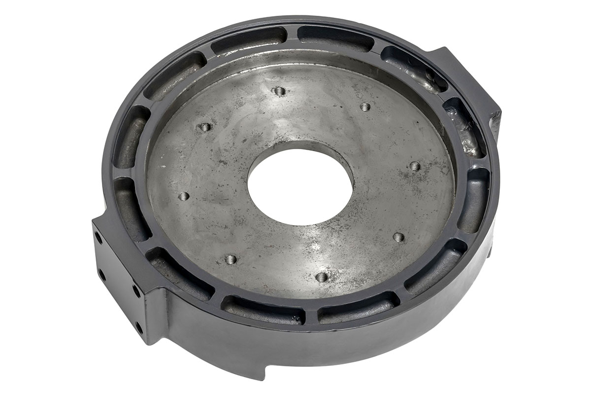 Станина (боковина) крепления мотора гидравлической лебёдки Runva HWH080